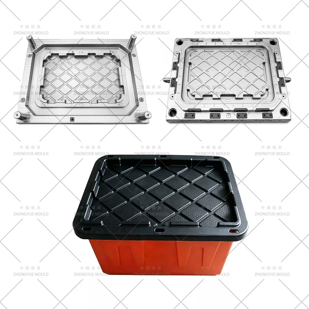 Stampo per coperchio per scatola di immagazzinaggio resistente