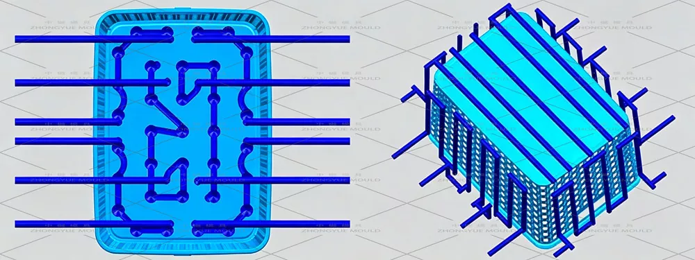 Plastic Seeding Tray Mould