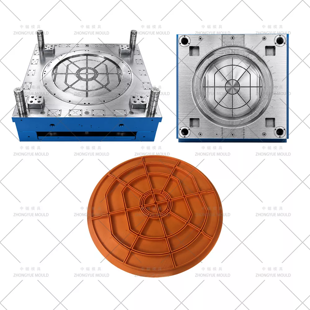 Stampo per chiusino in plastica PP DN1000