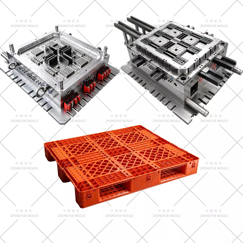 Stampo per pallet in plastica a faccia singola