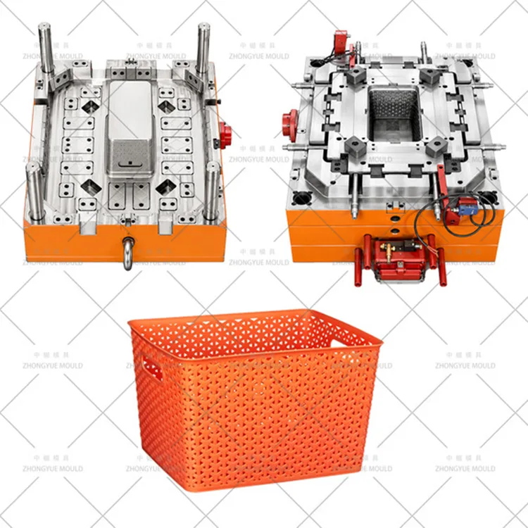 Stampo per cestini per contenitori in plastica